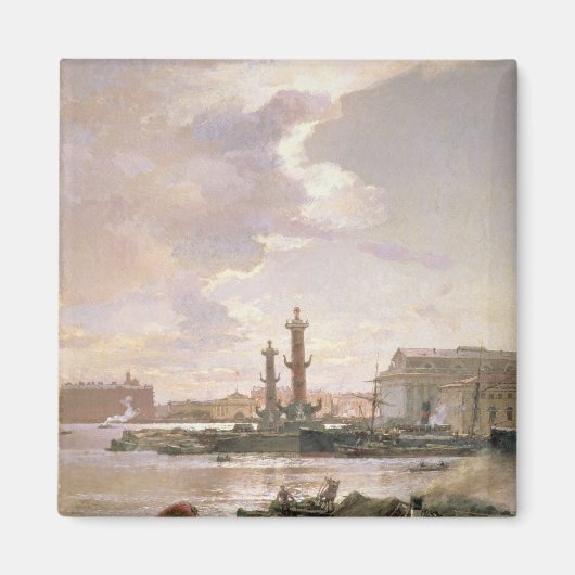 Börse in St. Petersburg, 1891 Magnet (Vorne)