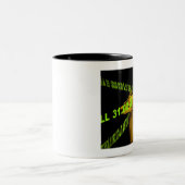 Börse-Kaffee Stier Zweifarbige Tasse (Mittel)