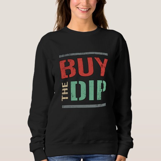Börse kauft den Dip Bear Bull Trader Sweatshirt (Vorderseite)