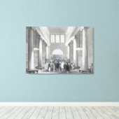 Börse Leinwanddruck (Insitu (Holzboden))