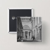 Börse, London, 'vom Großstadtbewohner Button (Vorne & Hinten)