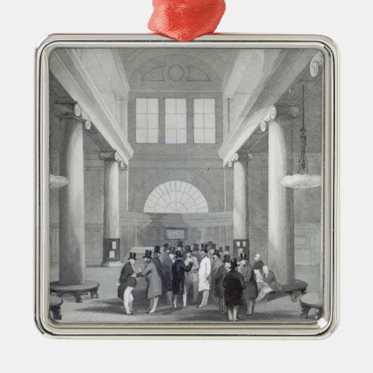 Börse Ornament Aus Metall (Vorne)