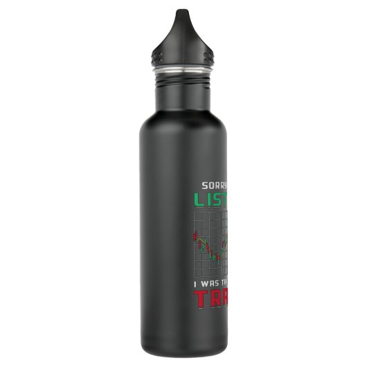 Börse Sorry, dass ich den Bärenhändler nicht angeh Edelstahlflasche (Links)