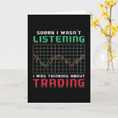 Börse Sorry, dass ich den Bärenhändler nicht angeh Karte (Gelbe Blume)