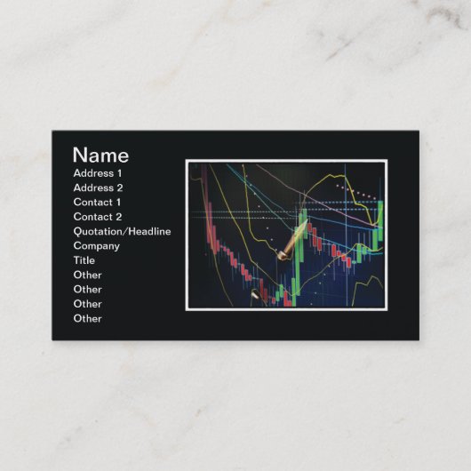 Börse Visitenkarte (Vorderseite)