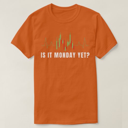 Börsen am Montag T-Shirt (Design vorne)