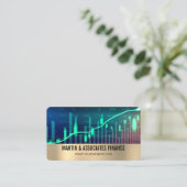 Börsen-Tech | Finanzen  Visitenkarte (Stehend Vorderseite)