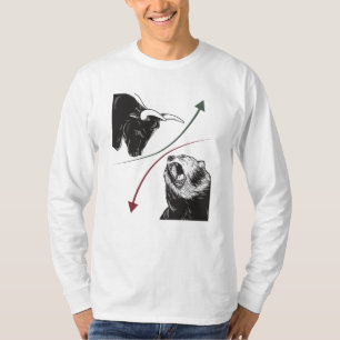 Börsenaktien Börsenkurse als Bärenpreise T-Shirt