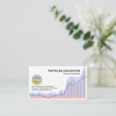 Börsenaktienberater Visitenkarte (Stehend Vorderseite)