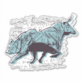 Börsenanalyse Aufkleber (Vorderseite)