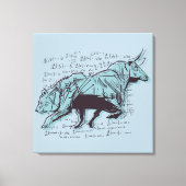 Börsenanalyse Leinwanddruck (Vorderseite)