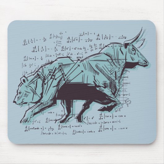 Börsenanalyse Mousepad (Vorne)