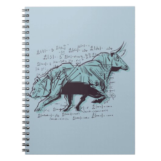 Börsenanalyse Notizblock (Vorderseite)