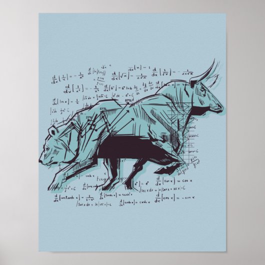 Börsenanalyse Poster (Vorne)