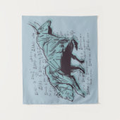 Börsenanalyse Wandteppich (Vorderseite)