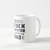 Börsenanleger Bull Trader Kaffeetasse (VorderseiteRechts)