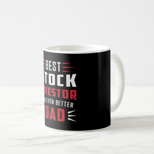 Börsenanleger Bull Trading Trading Kaffeetasse (VorderseiteRechts)