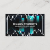 Börsenbewertung Candlesticks | Finanzen Visitenkarte (Vorderseite)