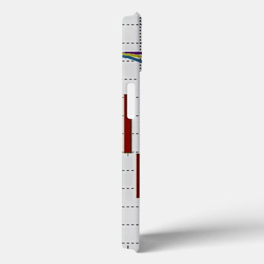 Börsendiagramm für Candlestick Case-Mate iPhone Hülle (Rückseite / Rechts)