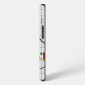 Börsendiagramm für Candlestick iPhone Hülle (Linke Seite)