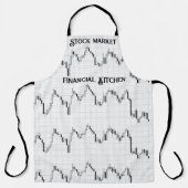 Börsenfinanzküche Personalisiert Schürze (Vorderseite)