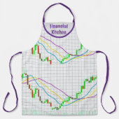 Börsenfinanzküche Personalisiert Schürze (Vorderseite)