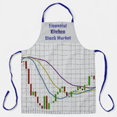Börsenfinanzküche Personalisiert Schürze (Vorderseite)