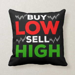 Börsenhandel Forex-Händler kaufen Verkauf hoch Kissen