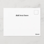 Börsenhandel für Bull- und Bärenmärkte Postkarte (Rückseite)