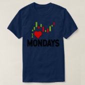Börsenhandel in Liebe Moneys Stock Trading T-Shirt (Design vorne)