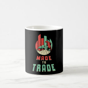 Börsenhandelsanleger Bear Bull Trader Kaffeetasse