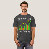 Börsenhandelsoptionen Devisenkypto T-Shirt (Vorne ganz)