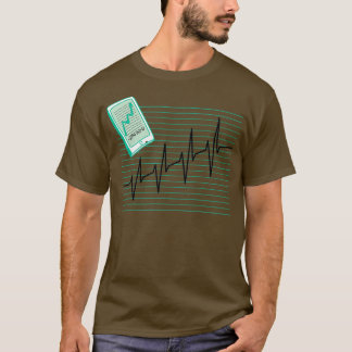 Börsenhändler Börsenhandel EKG 1 T-Shirt