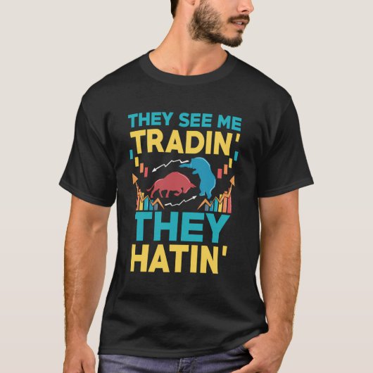 Börsenhändler Devisen T-Shirt (Vorderseite)