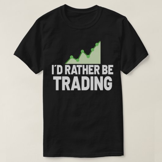 Börsenhändler Forex Trader Investor Trading T-Shirt (Design vorne)
