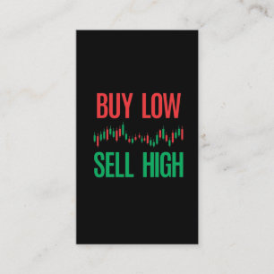 Börsenhändler für Devisenhandel Visitenkarte