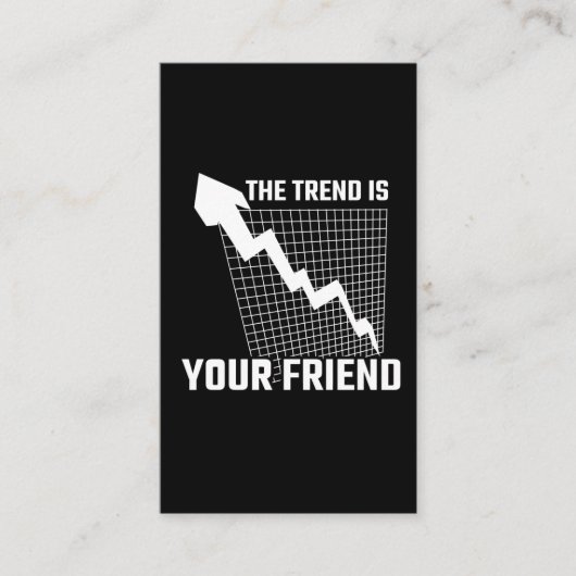 Börsenhändler Geld-Investor Visitenkarte (Vorderseite)