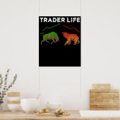 Börsenhändler Geschenke Day Trading Geschenk Markt Poster (Küche)
