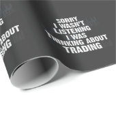 Börsenhändler Investor Day Trader Geschenkpapier (Rolleneckpunkt)