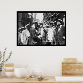 Börsenhändler NYC Curb Market 1916 Poster (Küche)