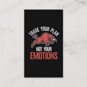 Börsenhändler Visitenkarte (Vorderseite)