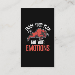 Börsenhändler Visitenkarte