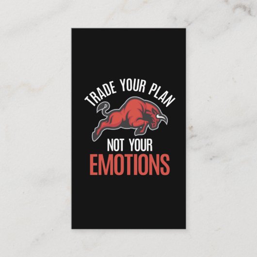 Börsenhändler Visitenkarte (Vorderseite)