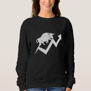 Börsenkapitalgeber Bull Bear Capitalism Sweatshirt
