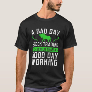 Börsenkapitalmarkt-Tageshandelsgeschäft Hauptstadt T-Shirt