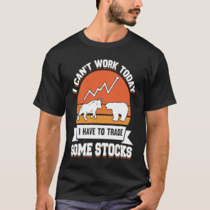 Börsenkapitalmarkt-Tageshandelsgeschäft Hauptstadt T-Shirt