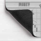 Börsenkartografien in vier Fenstern geöffnet Mousepad (Ecke)