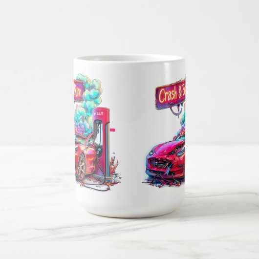 Börsenkrach & Brennen, EV Elon Musk z.B. Kaffeetasse (Mittel)