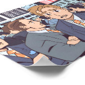 Börsenkrach Poster (Ecke)