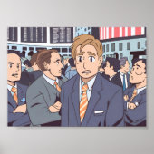 Börsenkrach Poster (Vorne)